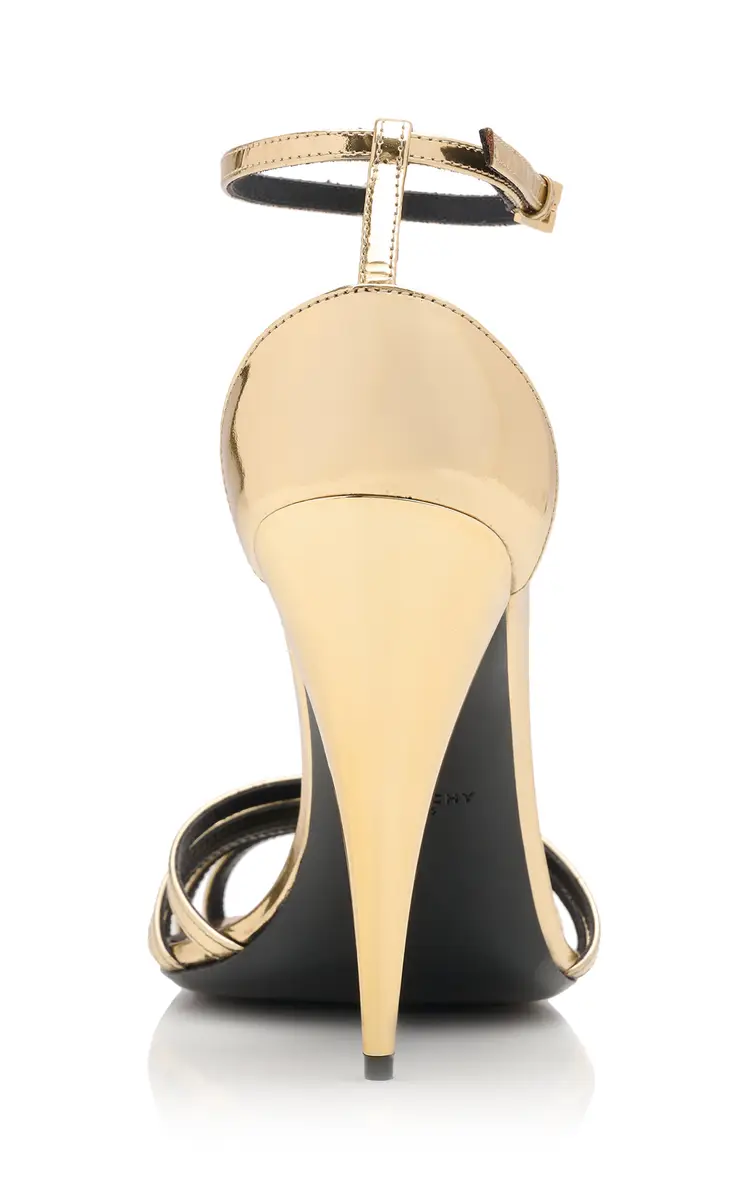 Givenchy Metallic Strappy Sandals | Thumbnail 5 Givenchy Metallic Strappy Sandals | Thumbnail 5
