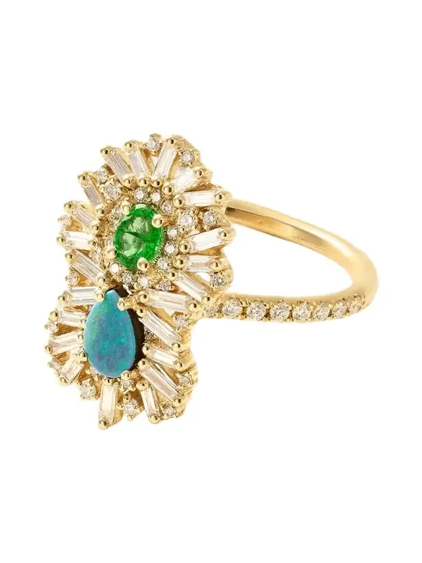 18-karat Gold Multi-stone Ring