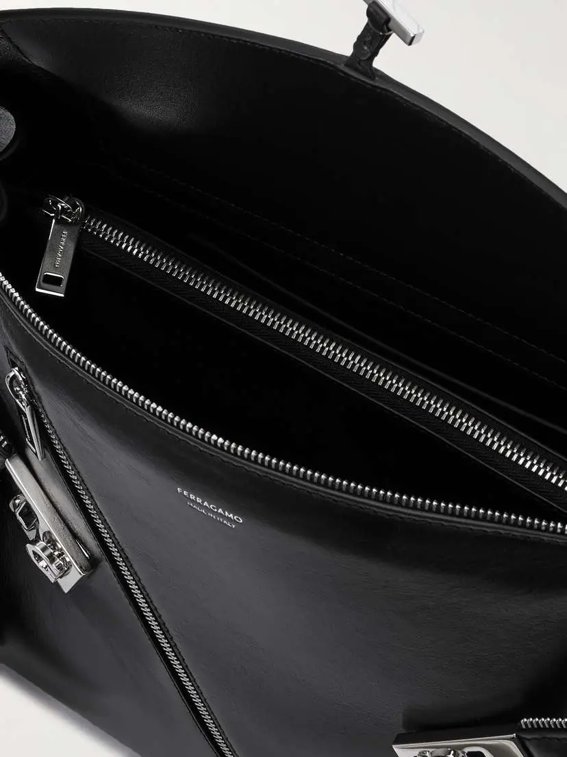 Ferragamo Hug Large Leather Shoulder Bag | Thumbnail 5 Ferragamo Hug Large Leather Shoulder Bag | Thumbnail 5
