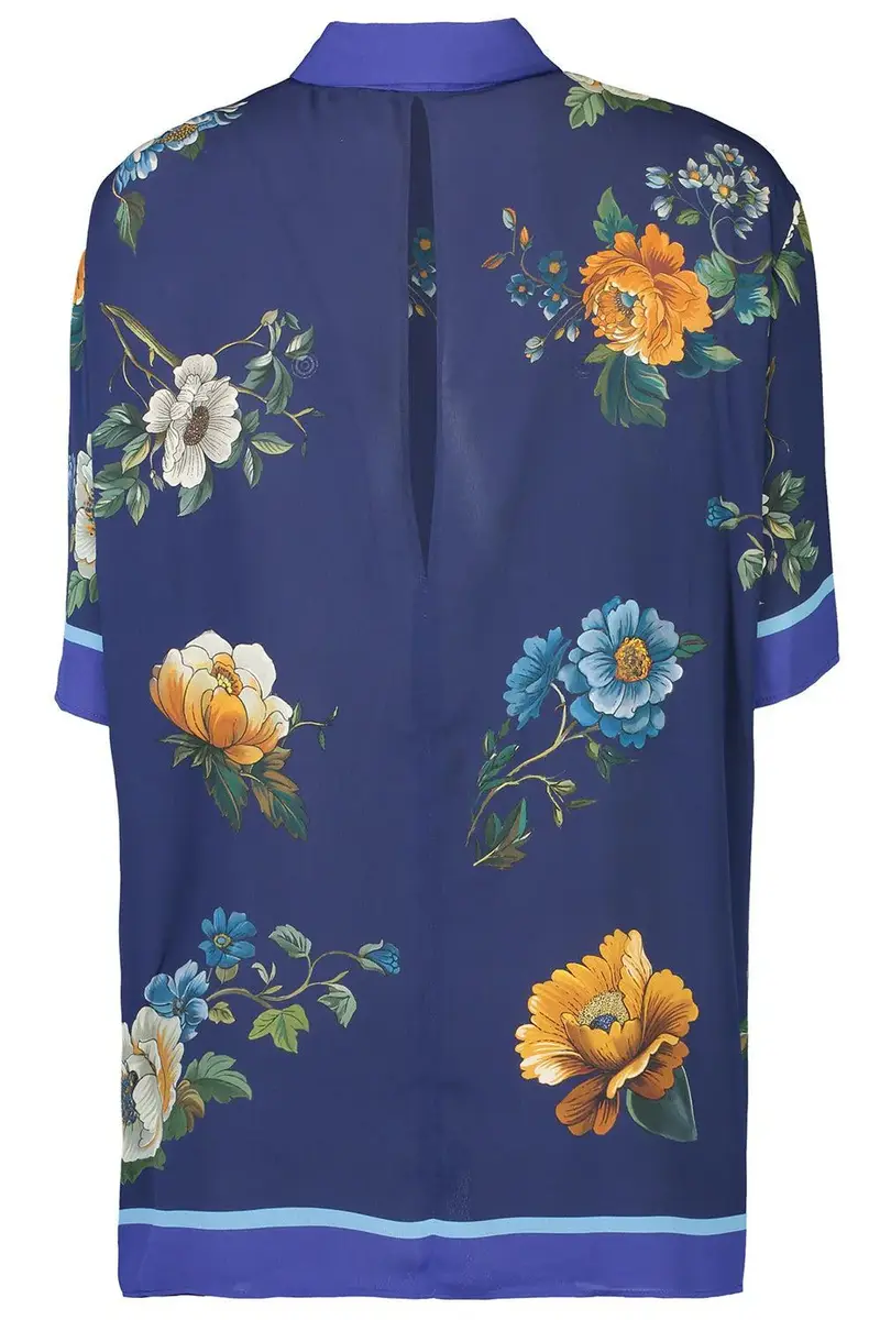 Borgo de Nor Akari Crepe Top | Thumbnail 3
