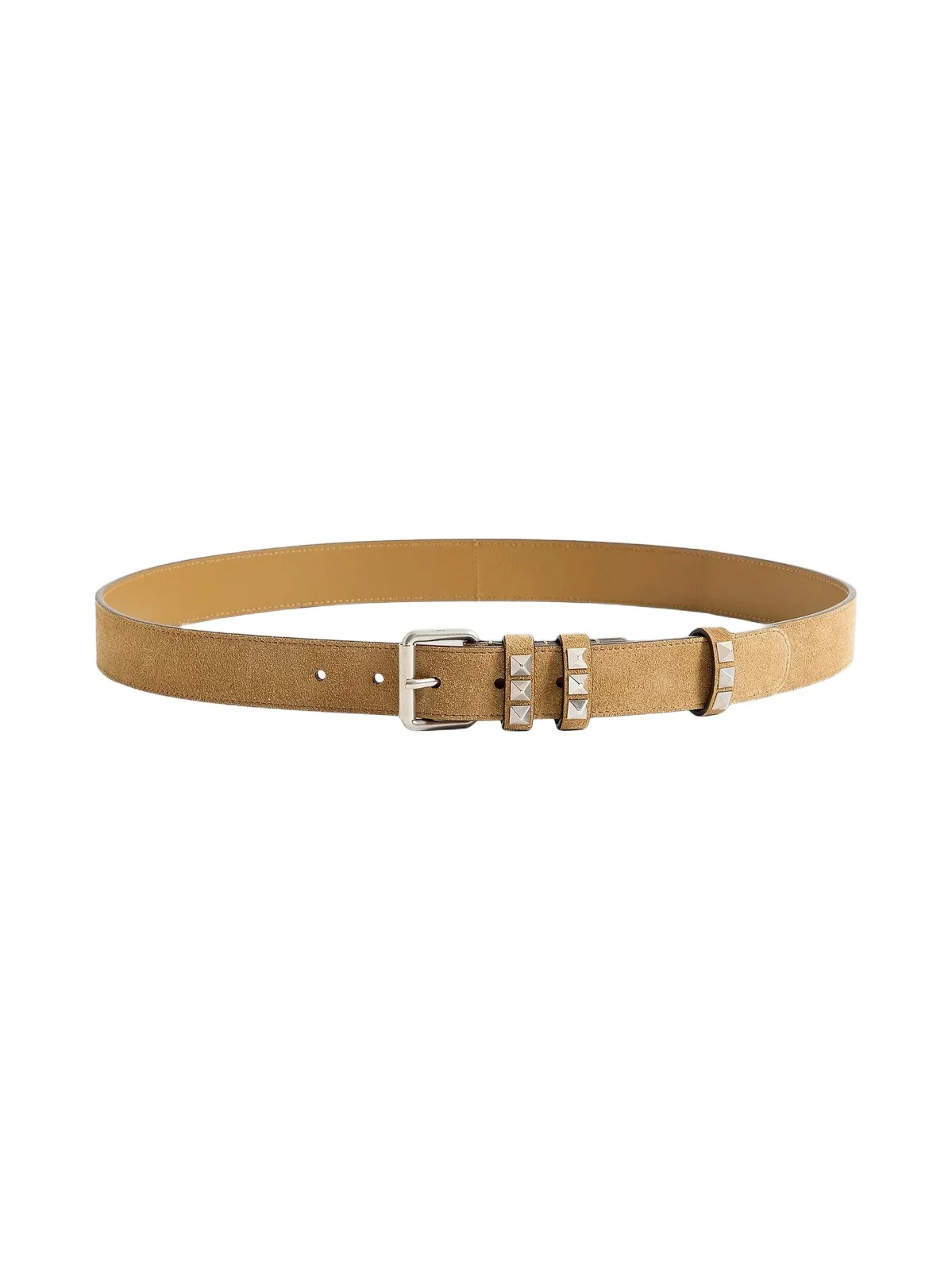 Valentino Men's Flaneuse Suede Belt 30MM