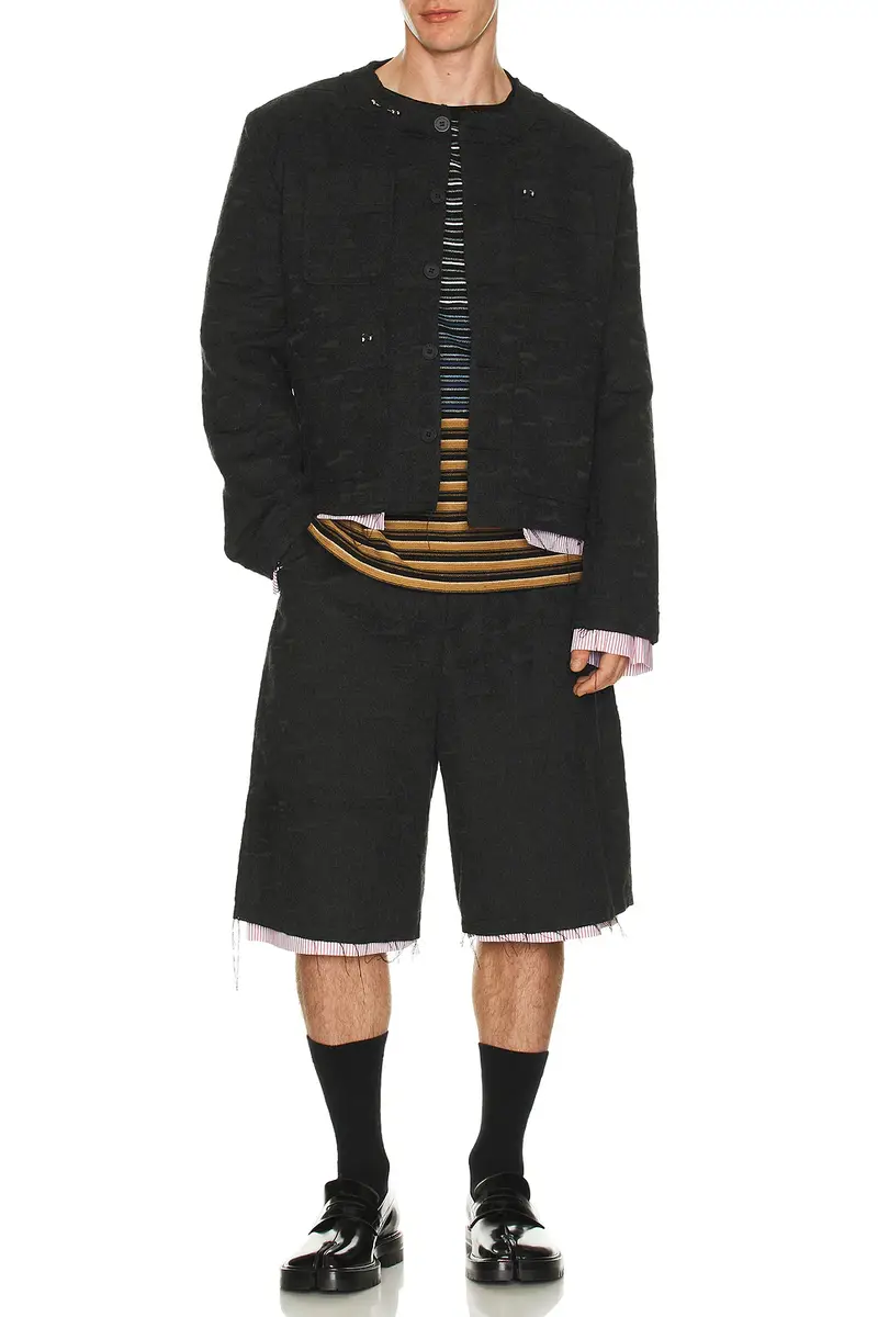 Charles Jeffrey Loverboy Wide Tailored Shorts | Thumbnail 3 Charles Jeffrey Loverboy Wide Tailored Shorts | Thumbnail 3