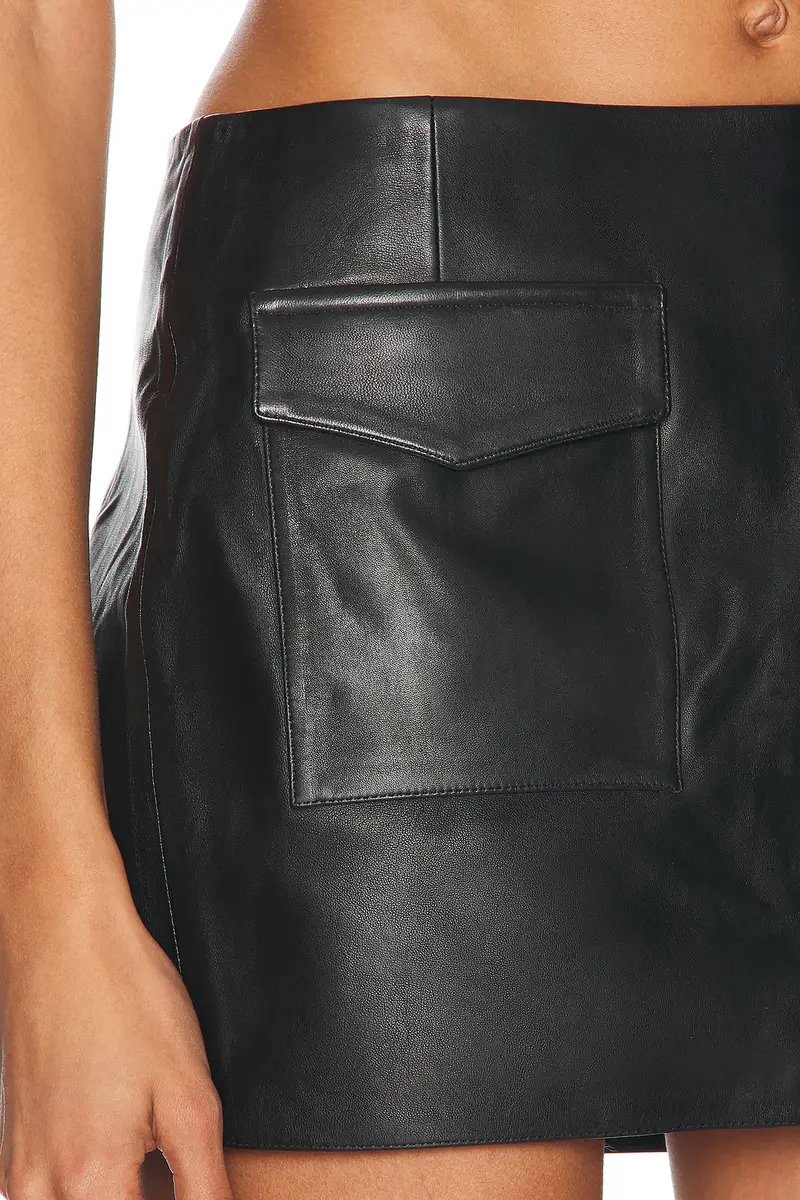ALFIE Leather Skirt | Thumbnail 6