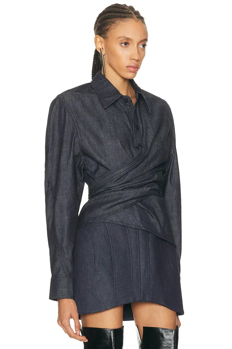 Mugler Long Sleeve Top | Thumbnail 2 Mugler Long Sleeve Top | Thumbnail 2