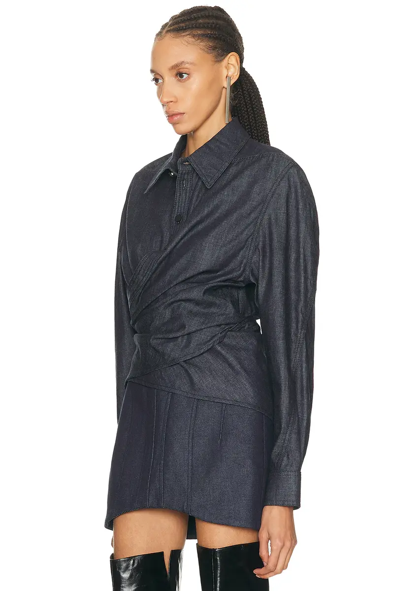 Mugler Long Sleeve Top | Thumbnail 3 Mugler Long Sleeve Top | Thumbnail 3