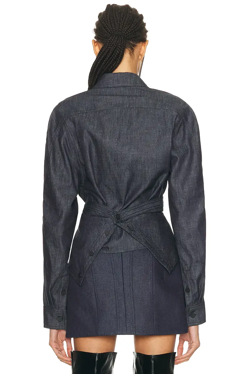 Mugler Long Sleeve Top | Thumbnail 4 Mugler Long Sleeve Top | Thumbnail 4