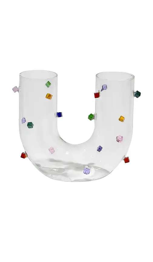 FAZEEK Jewel U Vase | Image 1 FAZEEK Jewel U Vase | Image 1