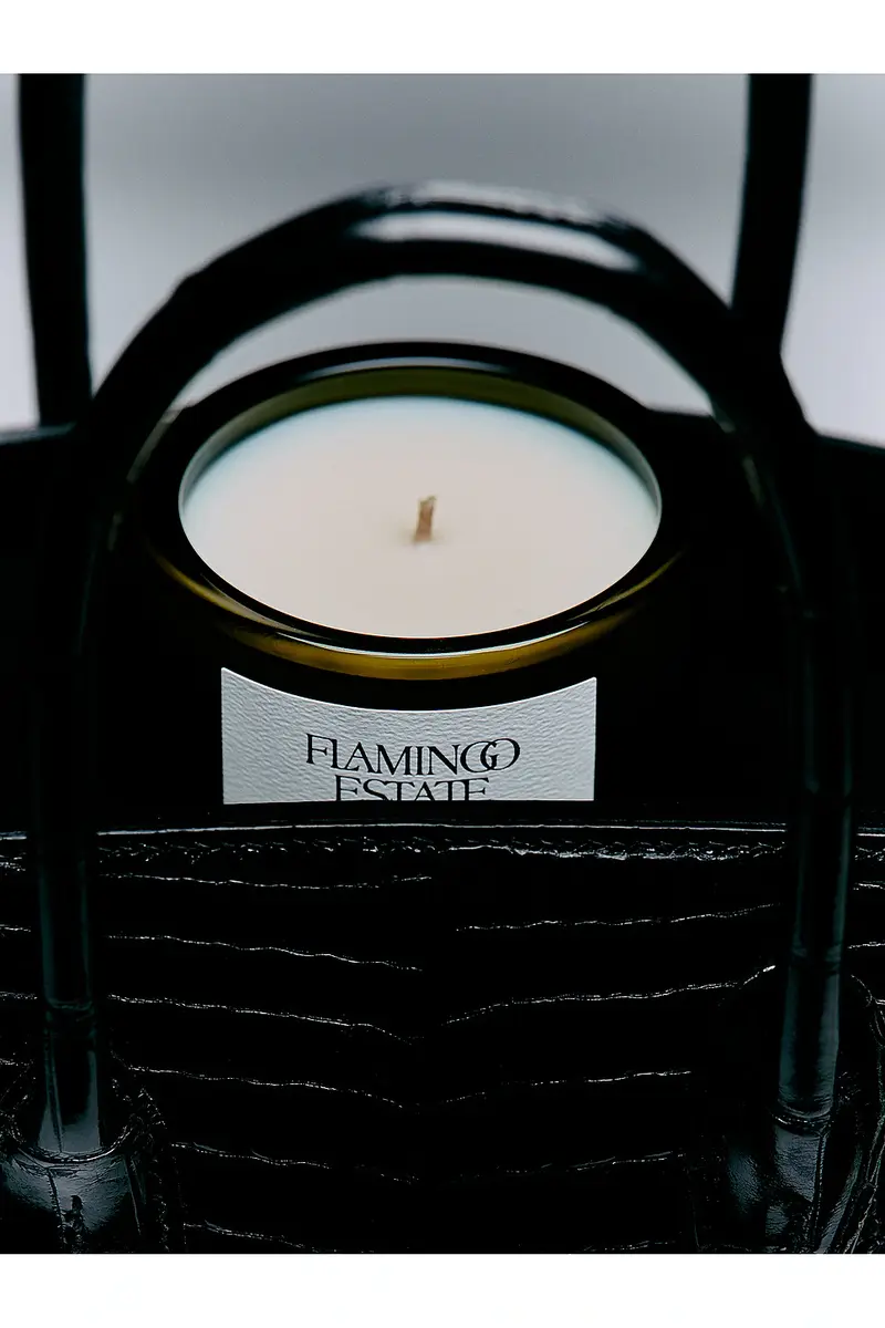 Flamingo Estate Leather Appointment 8oz Candle | Thumbnail 2 Flamingo Estate Leather Appointment 8oz Candle | Thumbnail 2