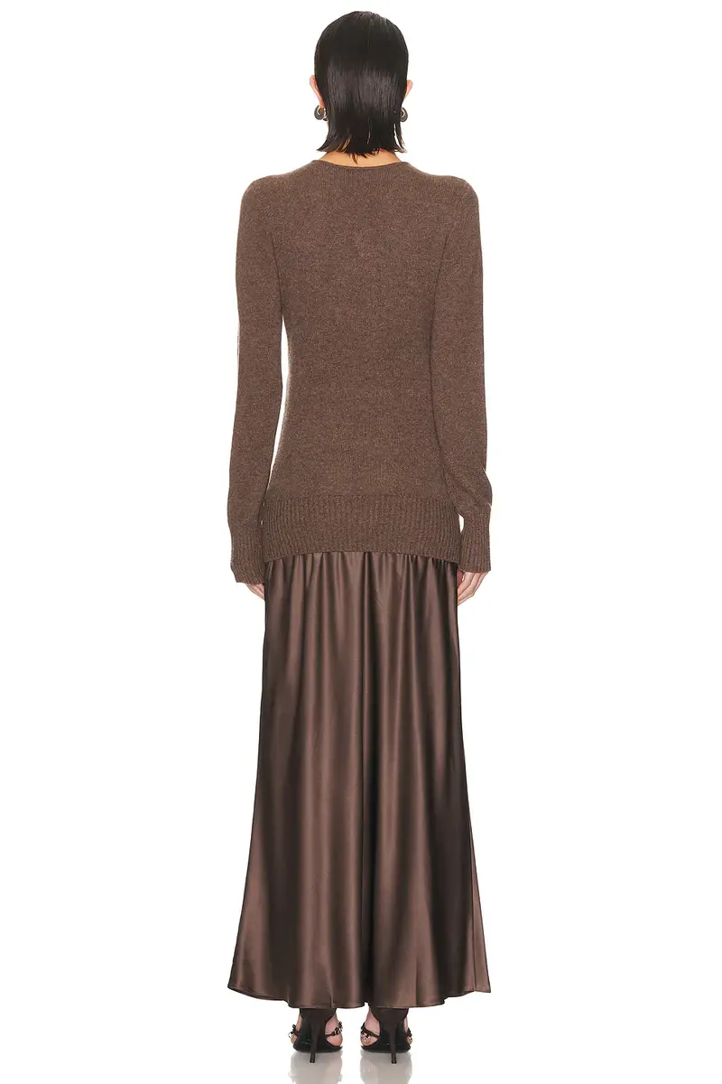 Christopher Esber Orbit Ruched Monument Long Sleeve Dress | Thumbnail 3 Christopher Esber Orbit Ruched Monument Long Sleeve Dress | Thumbnail 3