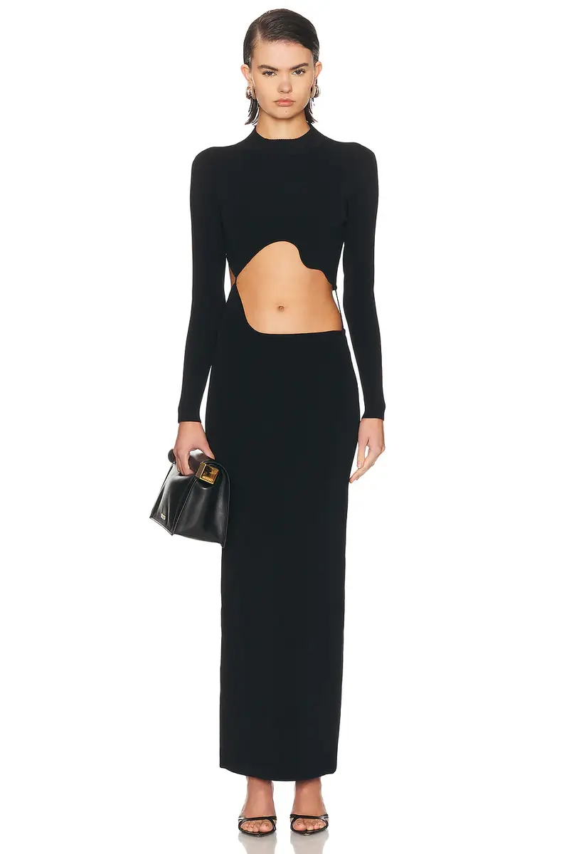 Christopher Esber Maparadita Lattice Separation Dress