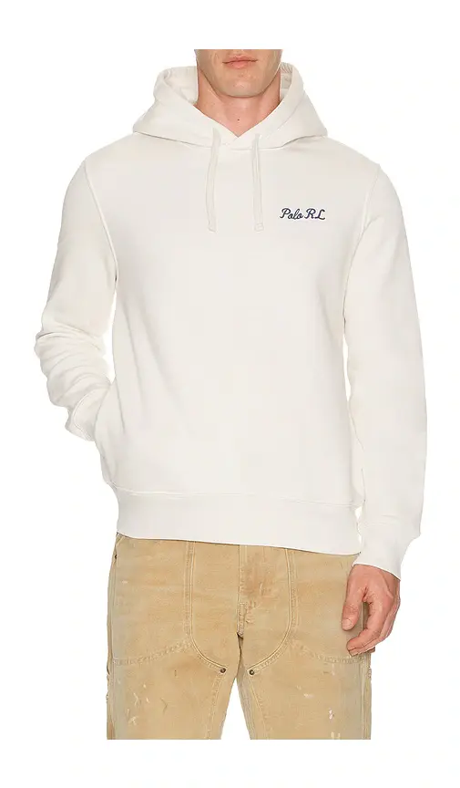Polo Ralph Lauren Fleece Polo Script Heritage Bear Hoodie | Thumbnail 2