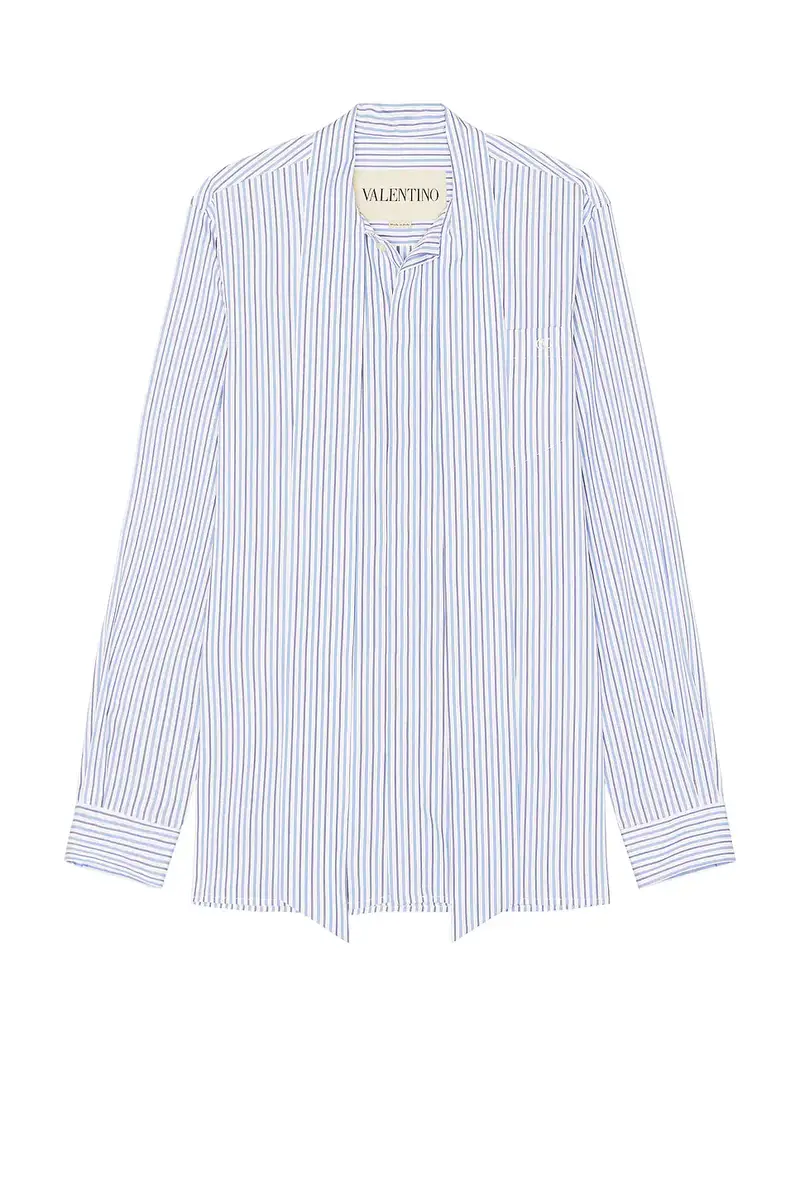 Valentino Classic Stripe Long Sleeve Shirt | Thumbnail 4