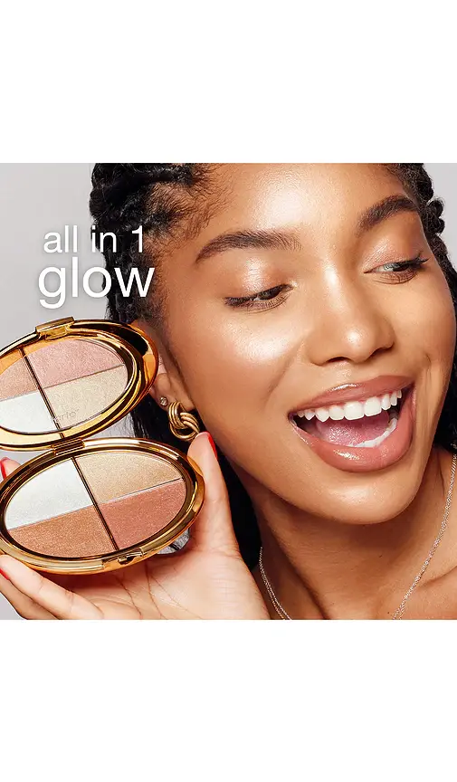 tarte Glow Wardrobe Highlighting Eye & Cheek Palette | Thumbnail 2 tarte Glow Wardrobe Highlighting Eye & Cheek Palette | Thumbnail 2