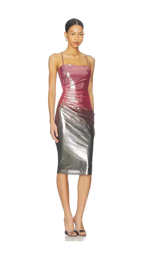 Fleur du Mal Ombre Shine Dress | Thumbnail 2 Fleur du Mal Ombre Shine Dress | Thumbnail 2