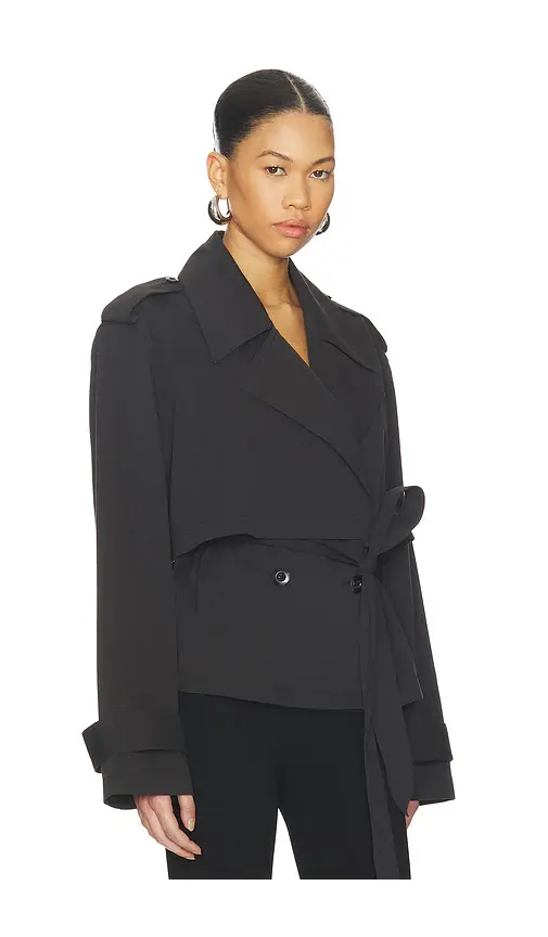 Joe's Jeans The Liz Cropped Trench Coat | Thumbnail 2