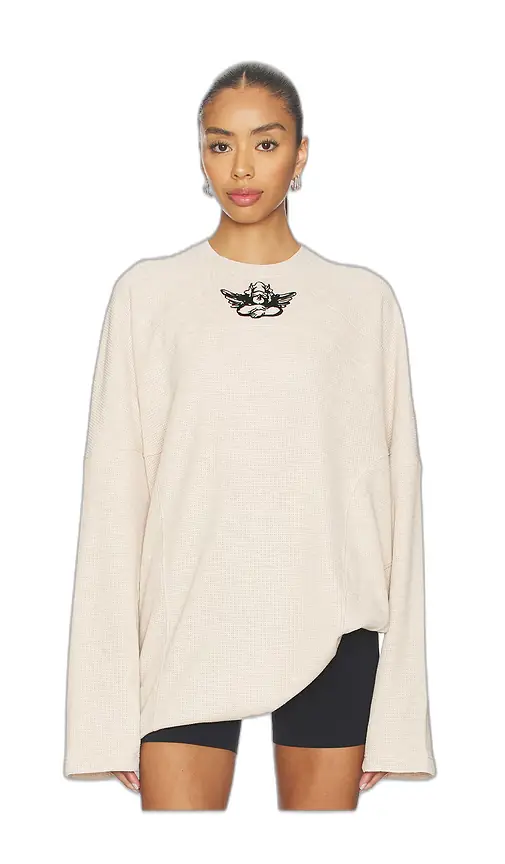 Boys Lie Hit The Slopes Sporty Thermal Long Sleeve