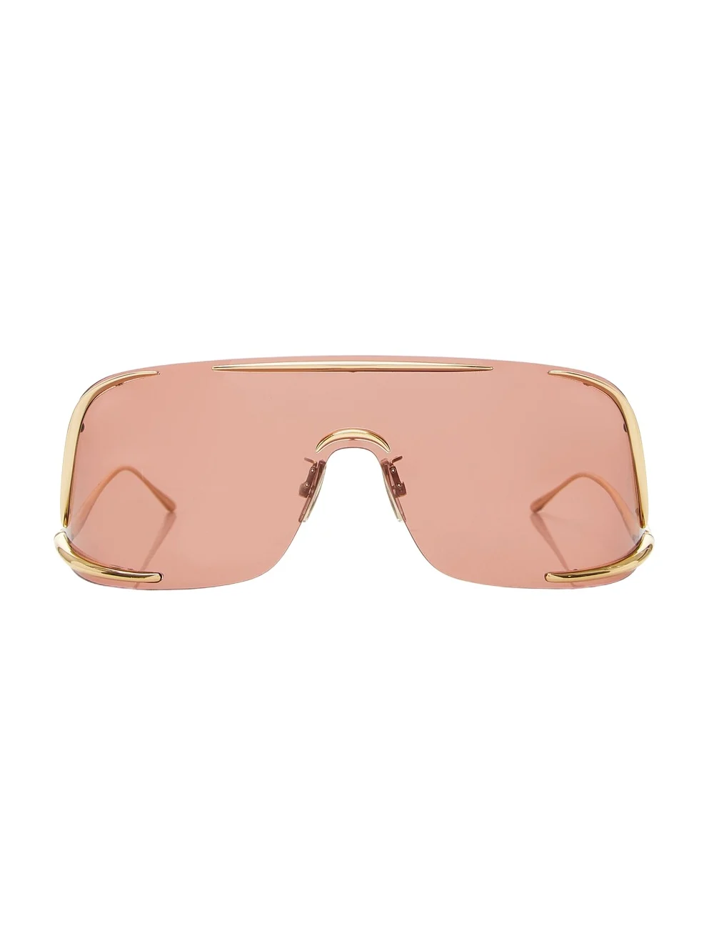 Loewe Shield Mask-Frame Metal Sunglasses