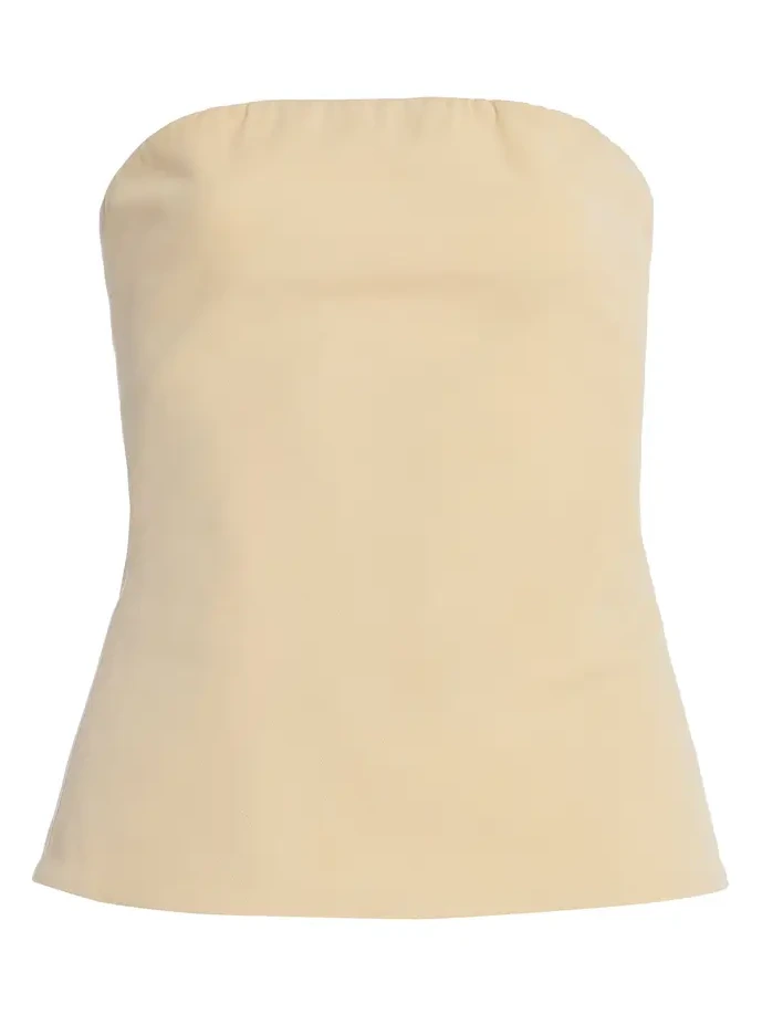 The Bustier Stretch-Cotton Top The Bustier Stretch-Cotton Top