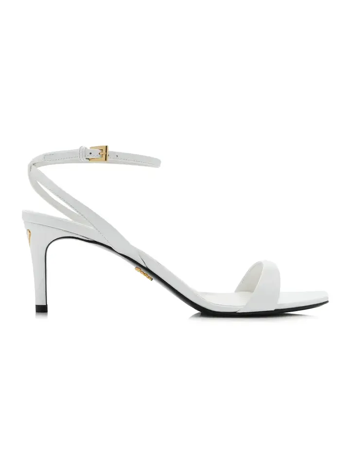 Saffiano Leather Sandals