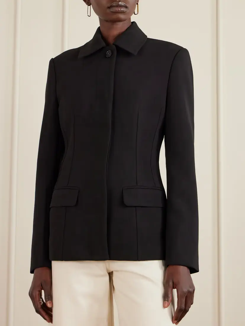TOTEME Woven Jacket | Thumbnail 3 TOTEME Woven Jacket | Thumbnail 3