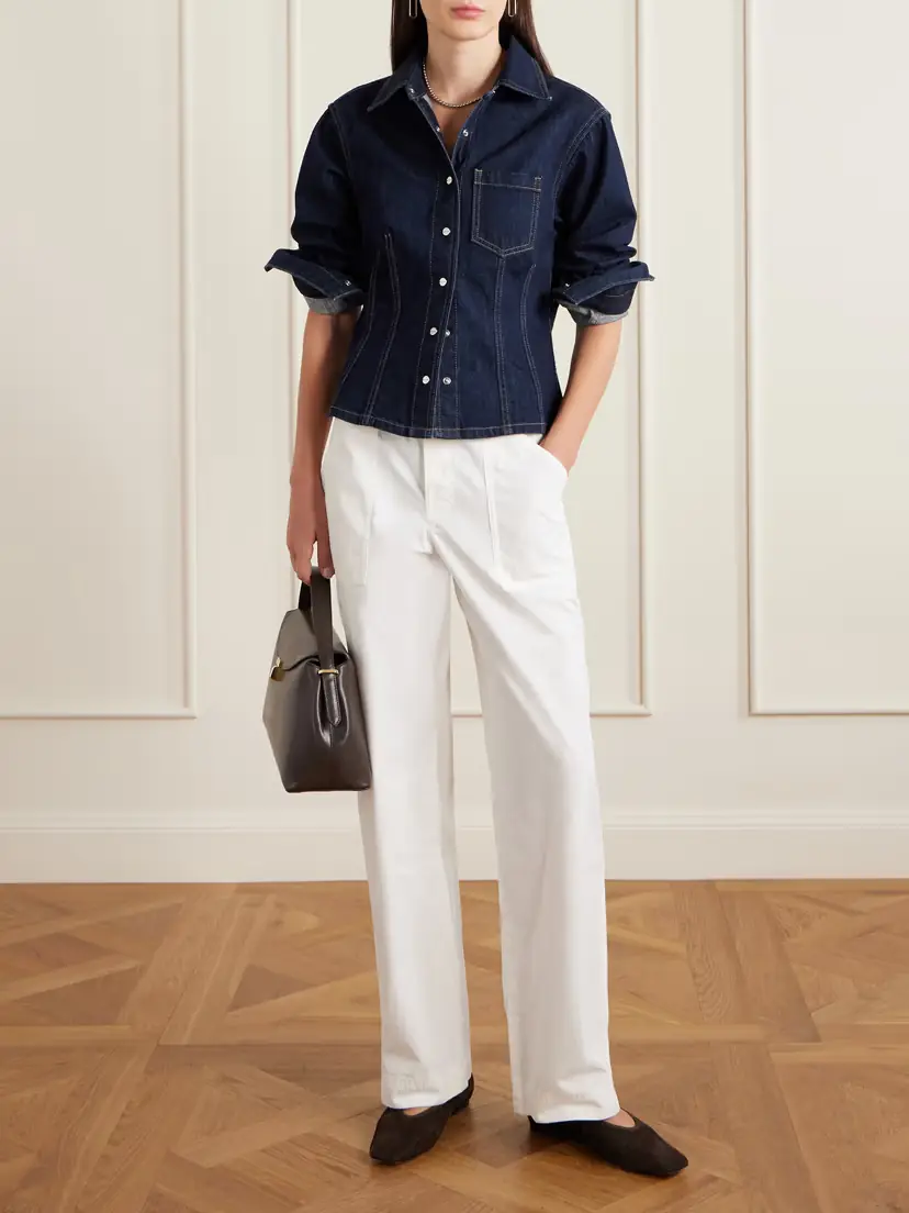 TWP Franny Denim Shirt | Thumbnail 2 TWP Franny Denim Shirt | Thumbnail 2