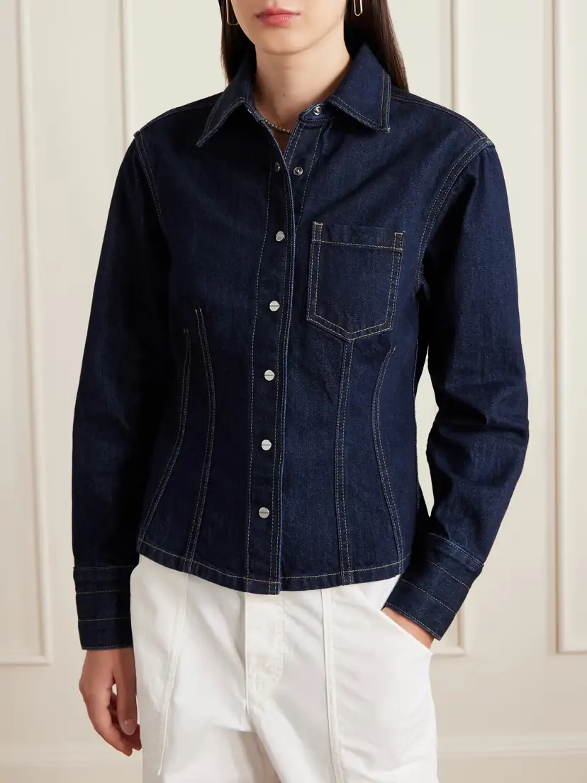 TWP Franny Denim Shirt | Thumbnail 3 TWP Franny Denim Shirt | Thumbnail 3