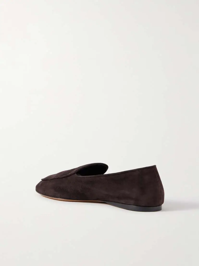 The Row Awar Suede Loafers | Thumbnail 3
