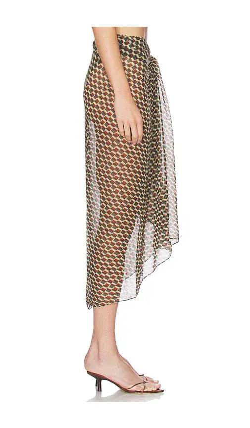 Away That Day Santorini Sarong | Thumbnail 2 Away That Day Santorini Sarong | Thumbnail 2