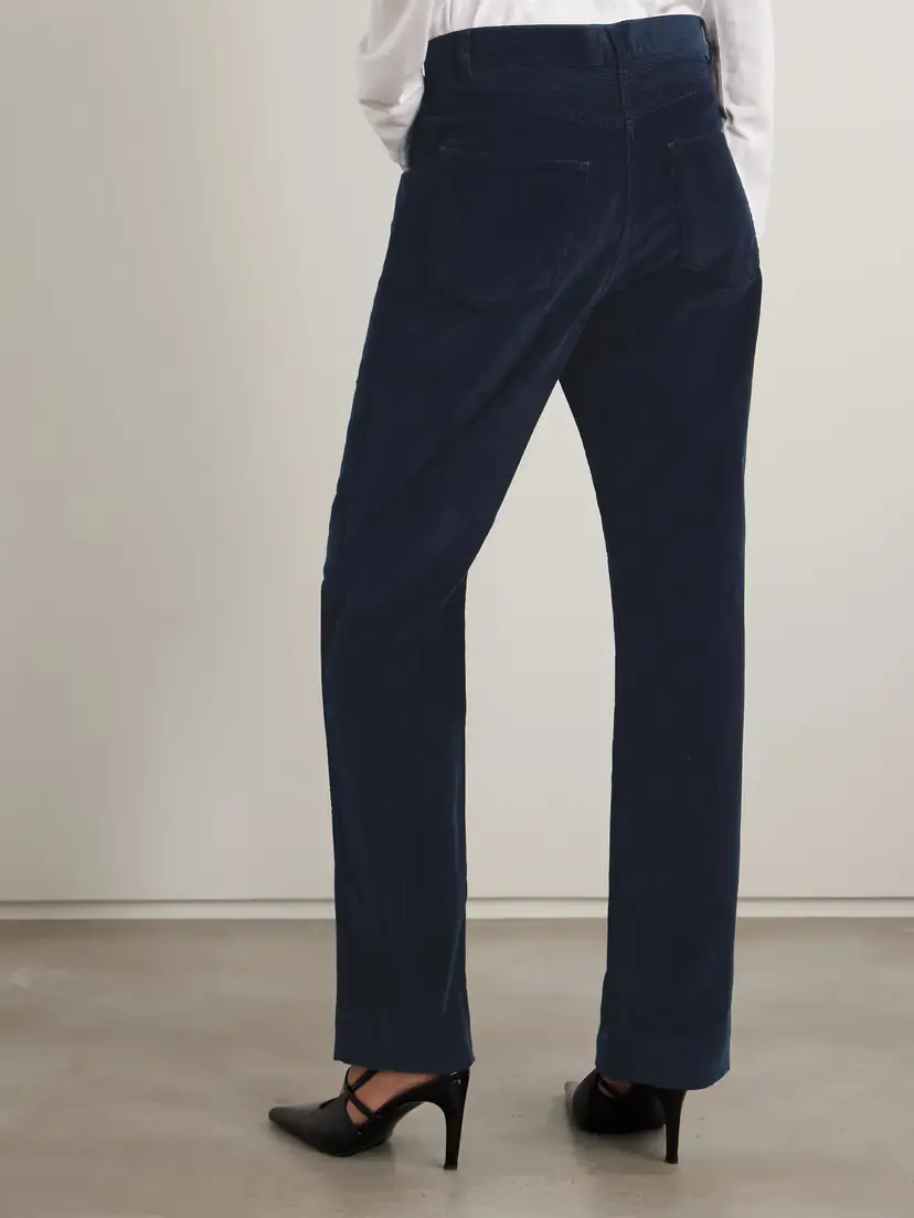 TOTEME Cotton-corduroy Straight-leg Pants | Thumbnail 4 TOTEME Cotton-corduroy Straight-leg Pants | Thumbnail 4