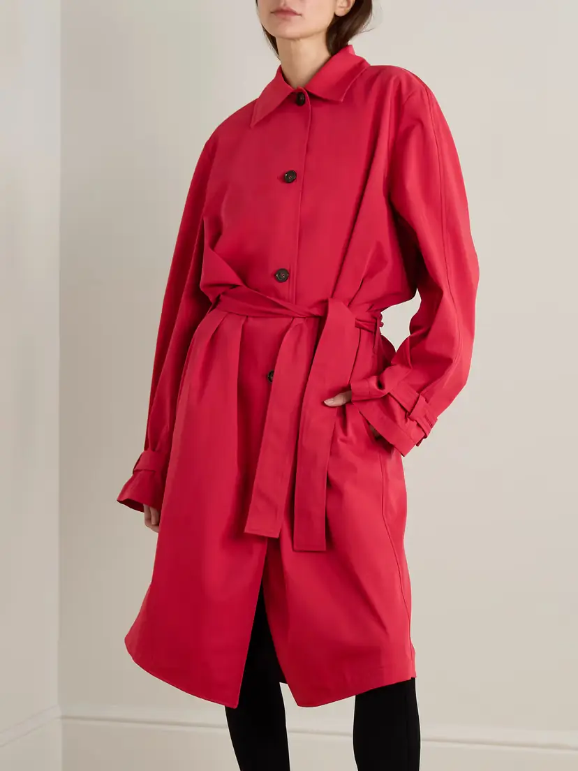 TOTEME Organic Cotton Trench Coat | Thumbnail 3