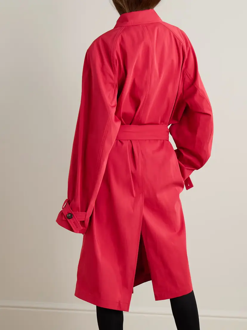 TOTEME Organic Cotton Trench Coat | Thumbnail 4