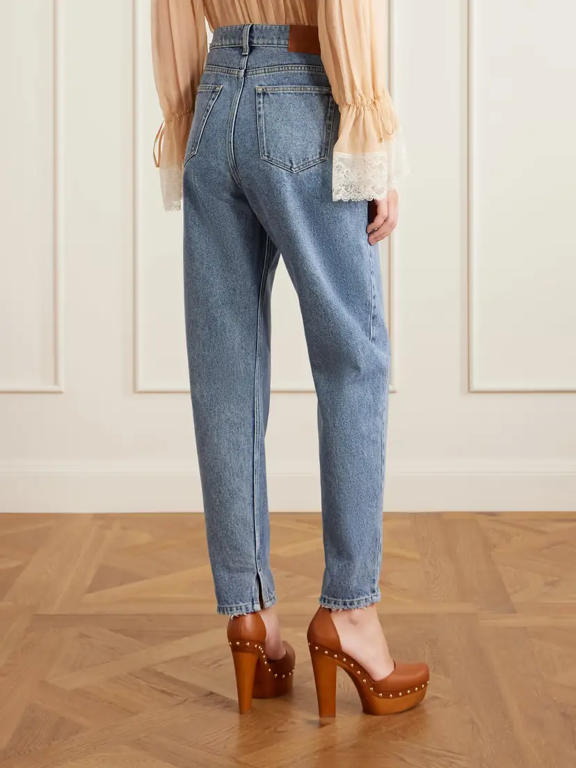 Chloé Organic High-rise Boyfriend Jeans | Thumbnail 4