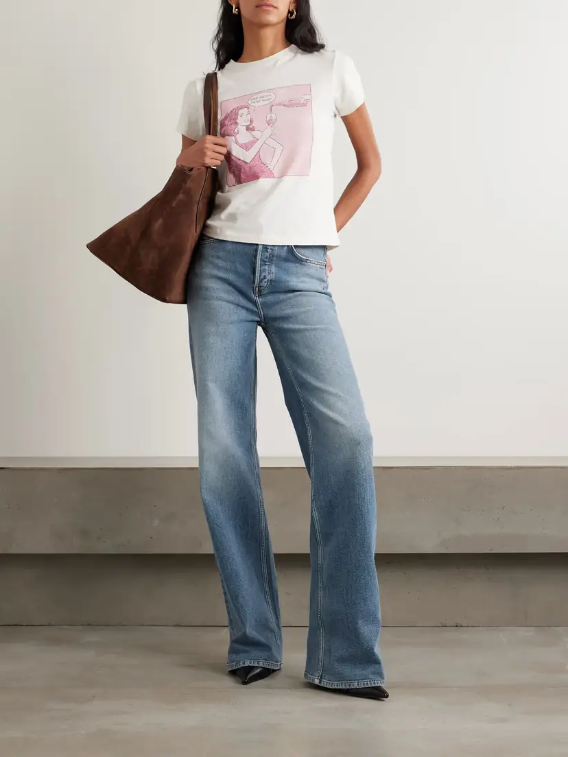 RE/DONE High-rise Wide-leg Jeans | Thumbnail 2 RE/DONE High-rise Wide-leg Jeans | Thumbnail 2