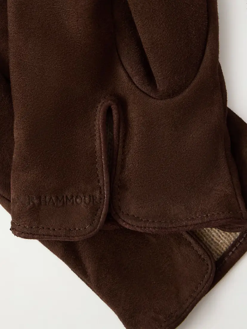 Nour Hammour Suede Gloves | Thumbnail 2