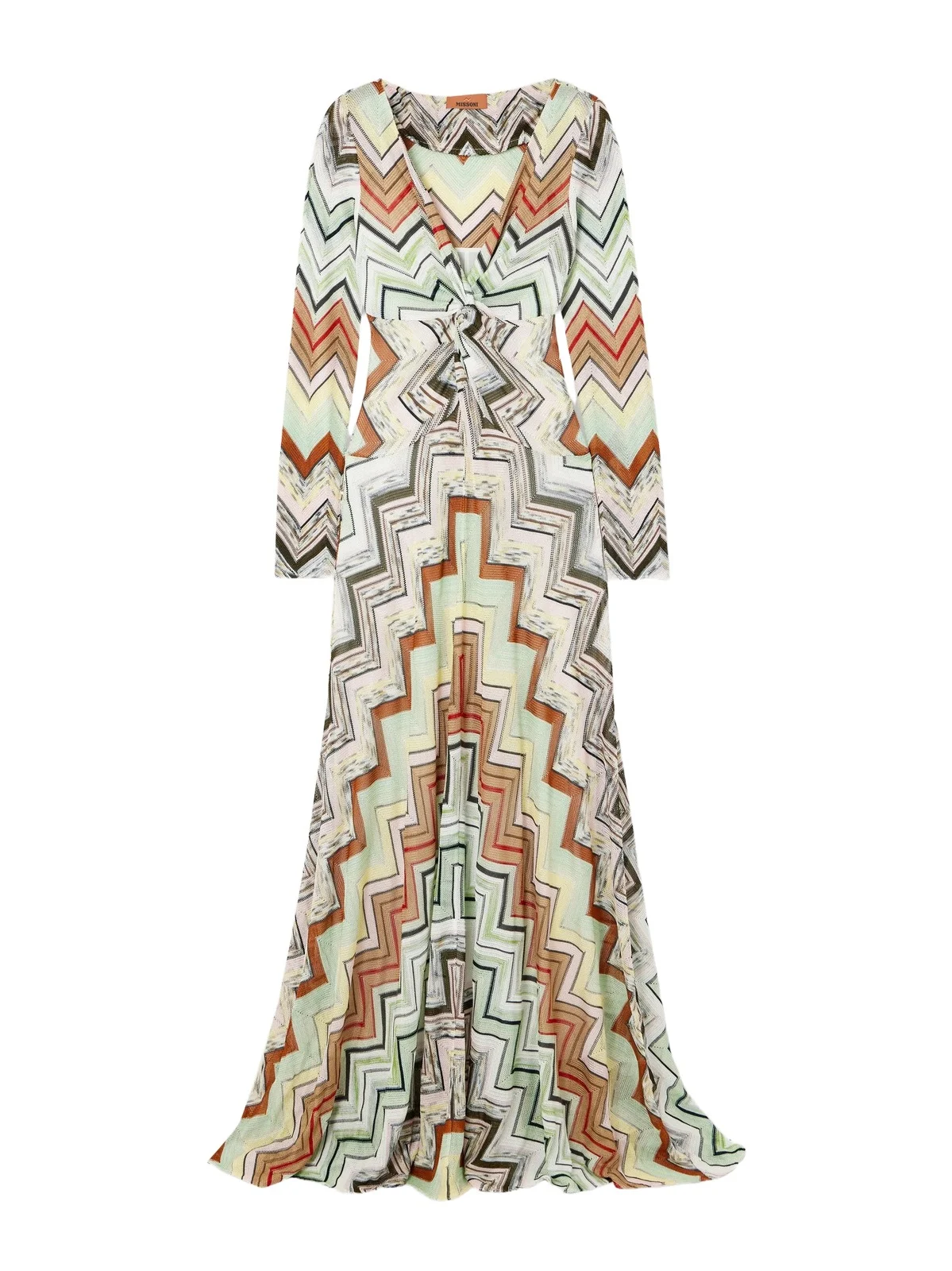 Striped Crochet-knit Maxi Dress Striped Crochet-knit Maxi Dress
