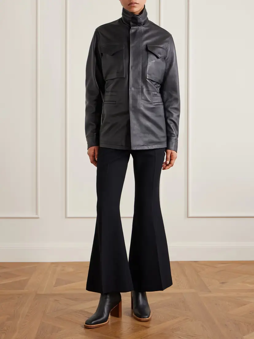 Gabriela Hearst Darwin Leather Jacket | Thumbnail 2 Gabriela Hearst Darwin Leather Jacket | Thumbnail 2