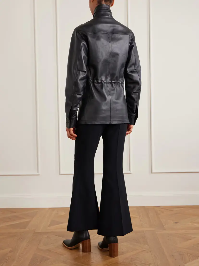 Gabriela Hearst Darwin Leather Jacket | Thumbnail 3 Gabriela Hearst Darwin Leather Jacket | Thumbnail 3