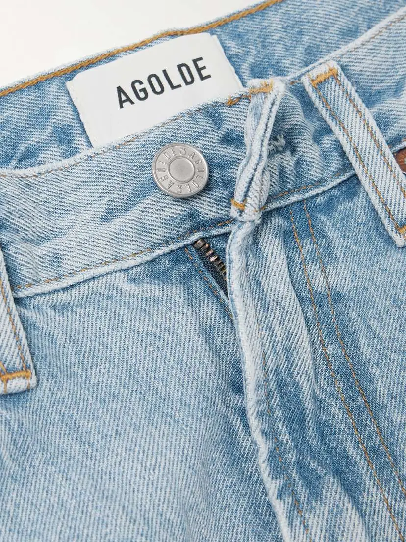 AGOLDE Low Curve Fray High-rise Barrel-leg Jeans | Thumbnail 5 AGOLDE Low Curve Fray High-rise Barrel-leg Jeans | Thumbnail 5