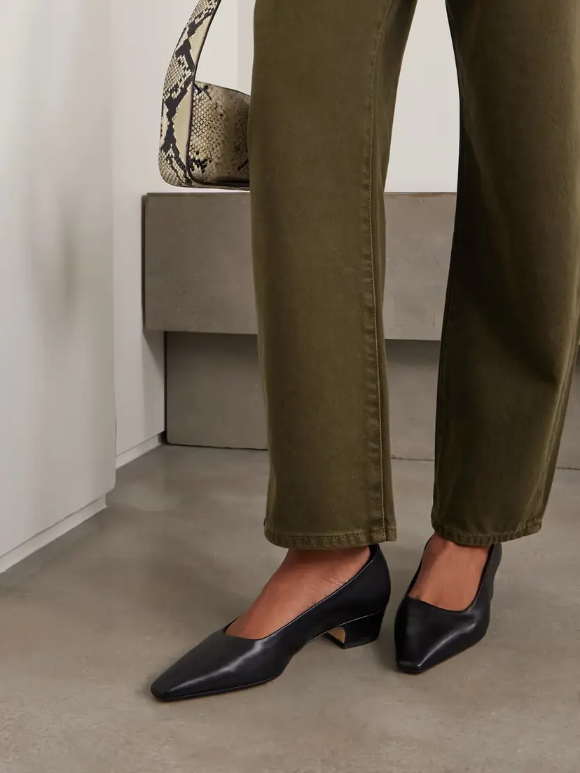 aeyde Rory Leather Pumps | Thumbnail 2