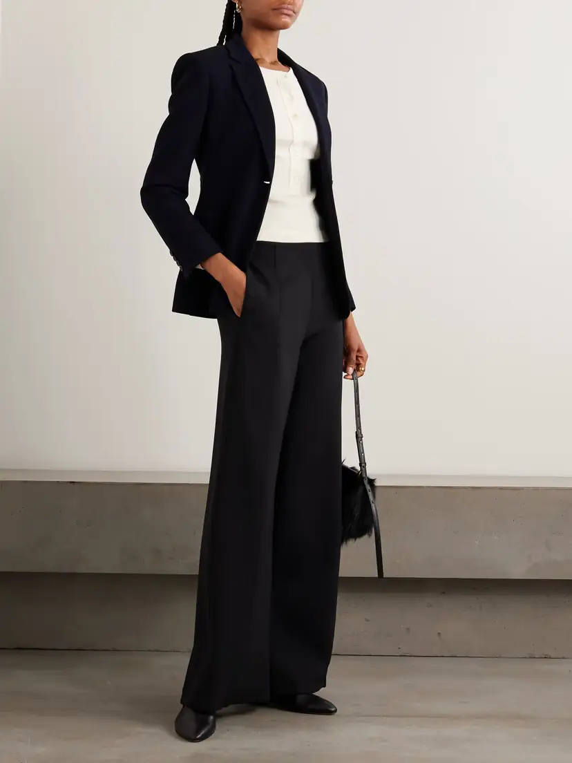 Max Mara Nigella Stretch-jersey Wide-leg Pants | Thumbnail 2