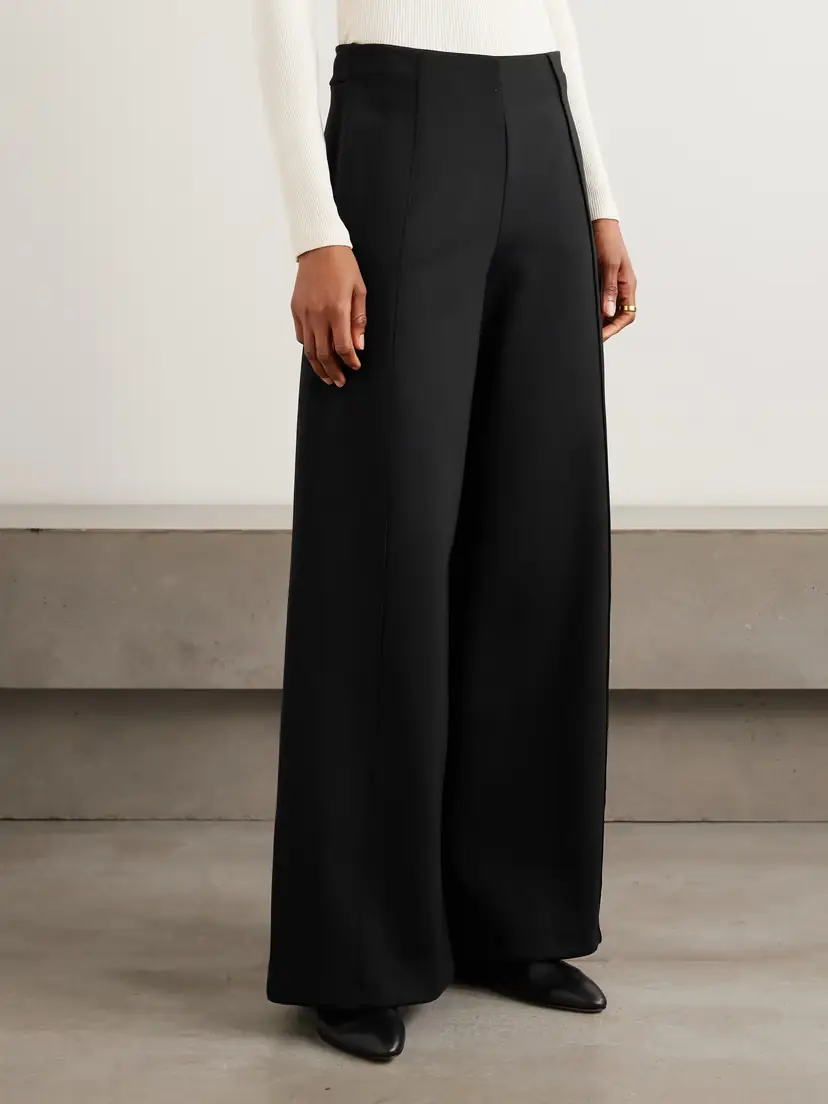 Max Mara Nigella Stretch-jersey Wide-leg Pants | Thumbnail 3