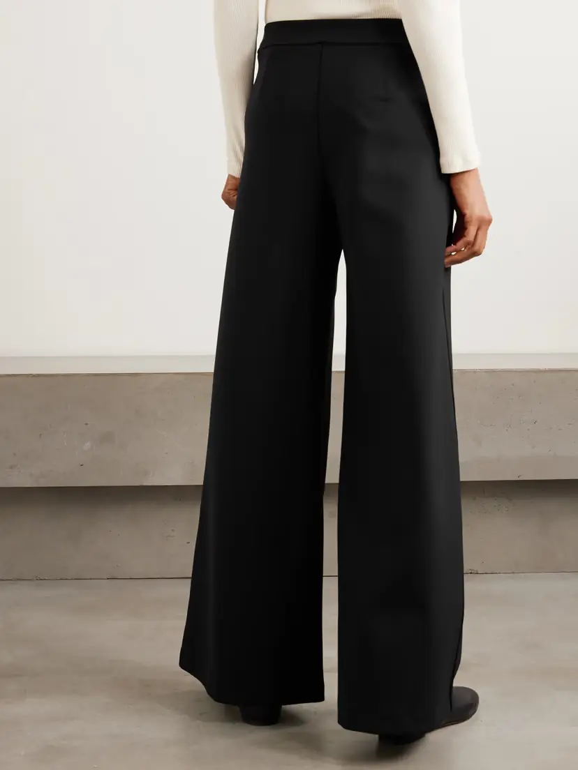 Max Mara Nigella Stretch-jersey Wide-leg Pants | Thumbnail 4