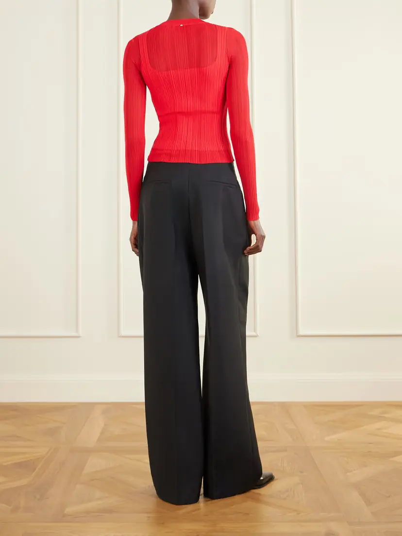 Sportmax Ribbed-knit Top | Thumbnail 4 Sportmax Ribbed-knit Top | Thumbnail 4