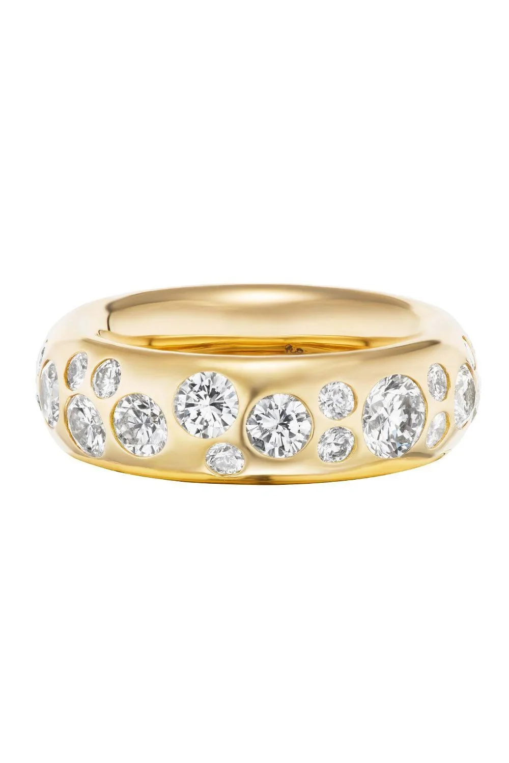 Diamond Mega Stone Gauge Ring Diamond Mega Stone Gauge Ring
