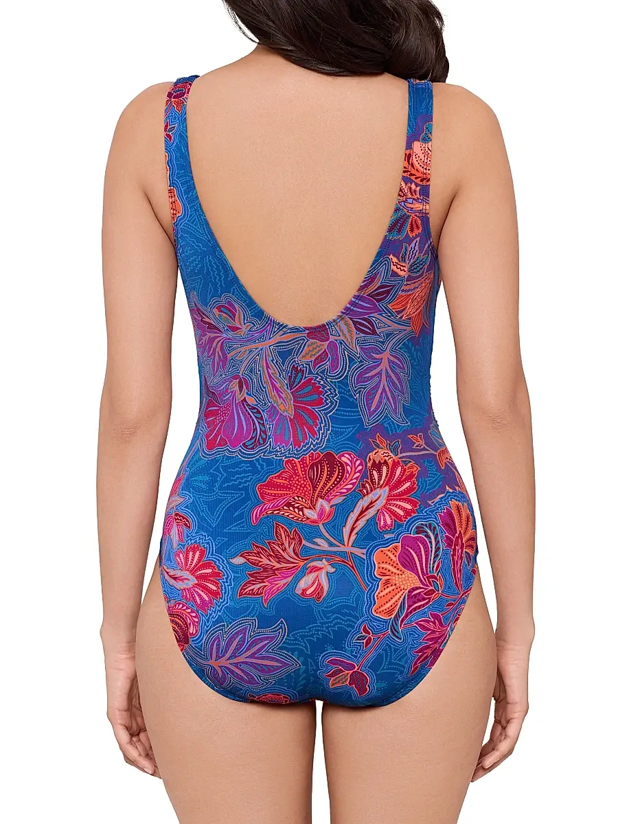Miraclesuit Swim Women's Decoupage Swizzle Floral Swimsuit | Thumbnail 4 Miraclesuit Swim Women's Decoupage Swizzle Floral Swimsuit | Thumbnail 4