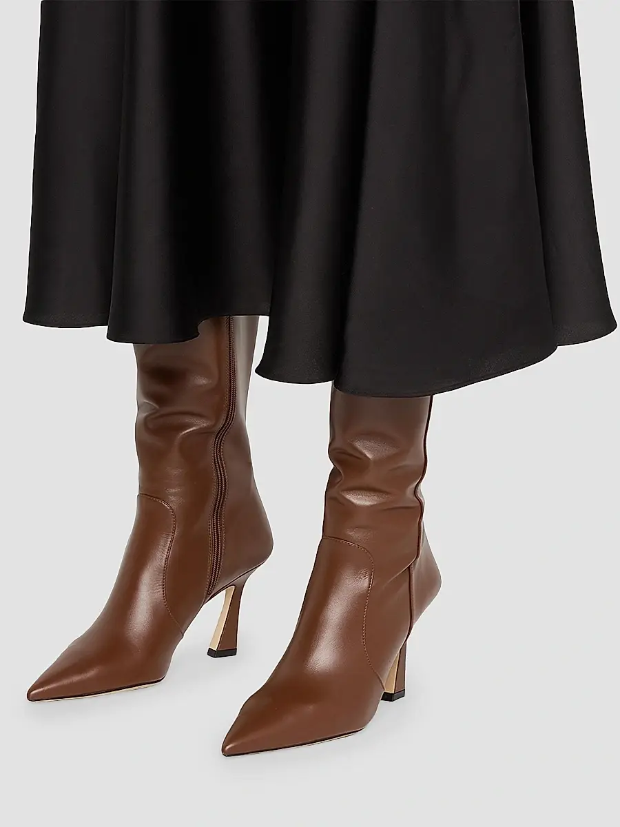 Stuart Weitzman Women's Vinnie 85MM Leather Knee-High Boots | Thumbnail 2 Stuart Weitzman Women's Vinnie 85MM Leather Knee-High Boots | Thumbnail 2