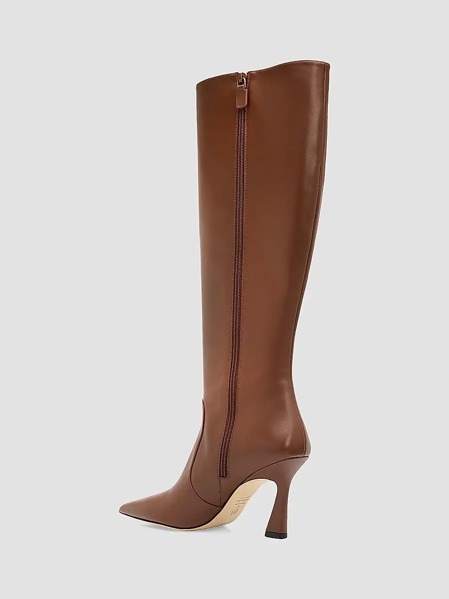Stuart Weitzman Women's Vinnie 85MM Leather Knee-High Boots | Thumbnail 3 Stuart Weitzman Women's Vinnie 85MM Leather Knee-High Boots | Thumbnail 3