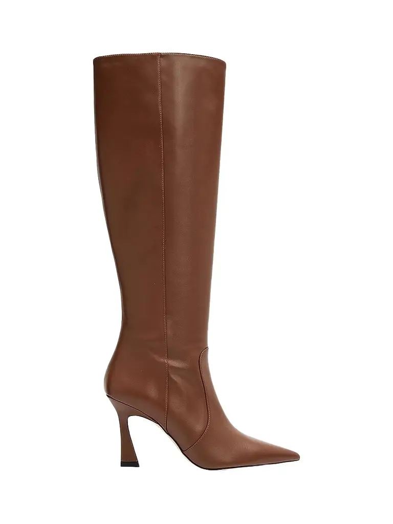 Stuart Weitzman Women's Vinnie 85MM Leather Knee-High Boots