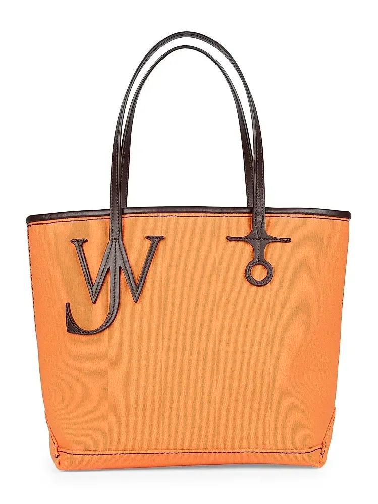 Women's Small Anchor Logo Cotton Tote Bag