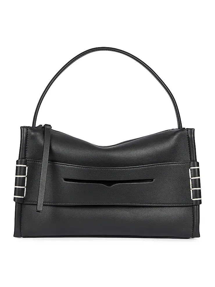 Women's Loafer Leather Top Handle Bag